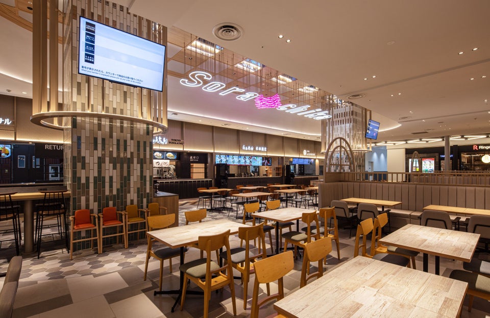 羽田空港 第1ターミナル 地下1階 フードコート「Sora chika」1